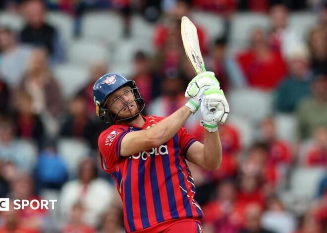 The Hundred 2026 results: Jos Buttler breaks T20 runs record in Manchester Super Giants win over Welsh Fire
