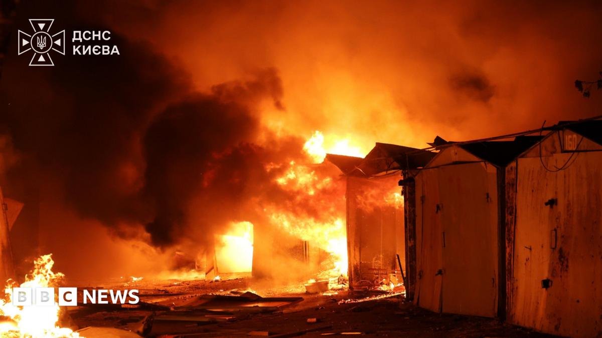 Child among three dead in Russian nightly strikes near Kyiv