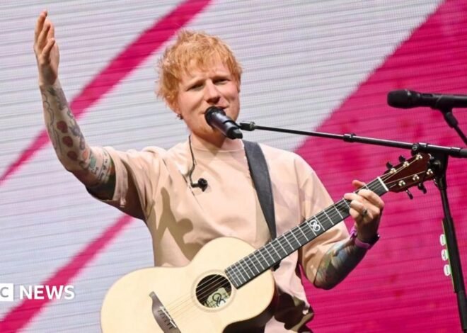 BBC News quiz of the week: Ed Sheeran got in trouble with the DVLA over which make of classic car?