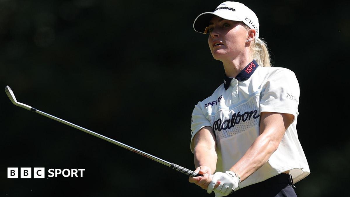 PIF London Championship: Charley Hull breaks course record with 62 to close in on leader Anna Huang