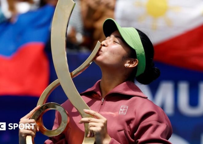 Alexandra Eala: Rising tennis star ‘most exciting player on WTA tour’