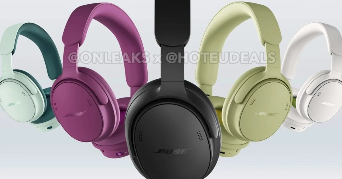 Bose’s upcoming QuietComfort headphones appear online in six gorgeous colors