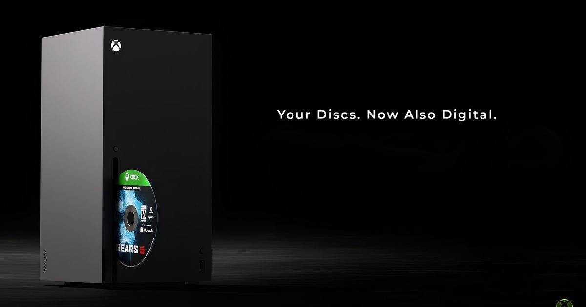Xbox is giving physical game discs a digital future