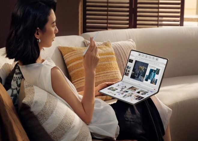 Huawei made its giant folding laptop faster and tougher, but the pen is the real upgrade