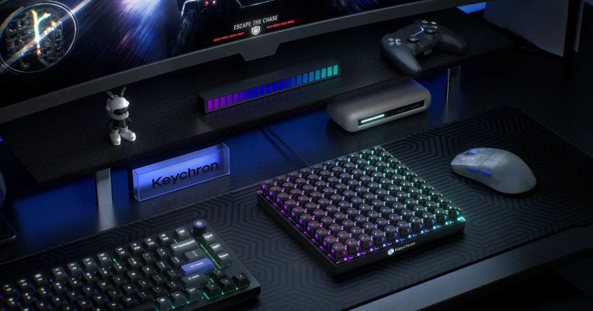 Keychron made 96 blank keys somebody else’s problem