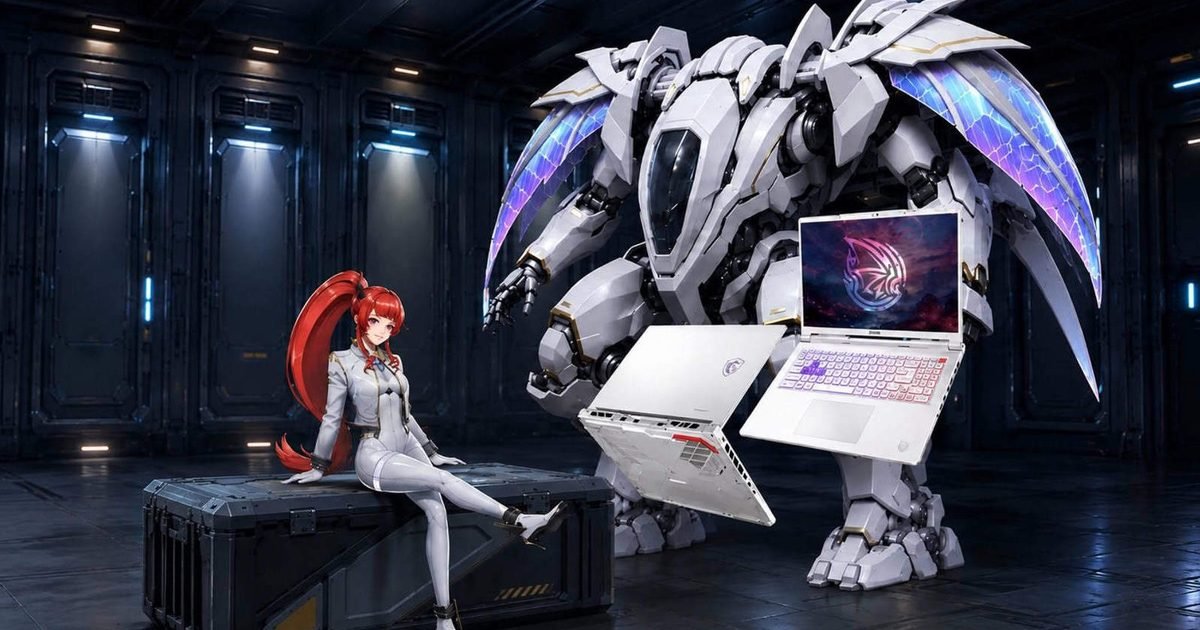 MSI launches a white 16-inch gaming laptop with a 12GB RTX 5070 and a pile of matching accessories