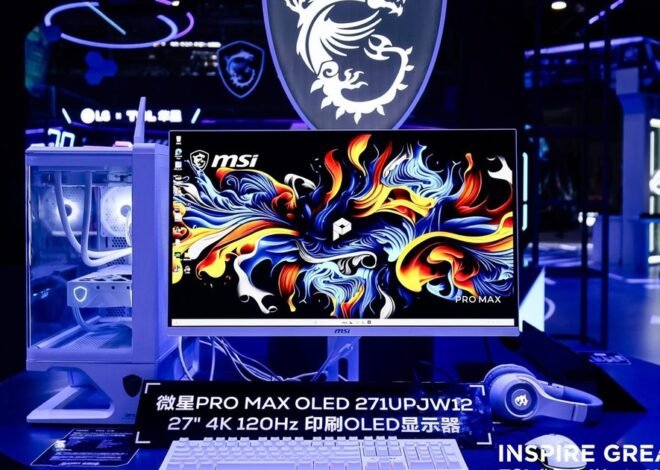 MSI’s new 4K 120Hz OLED monitor uses inkjet tech that could make premium screens cheaper