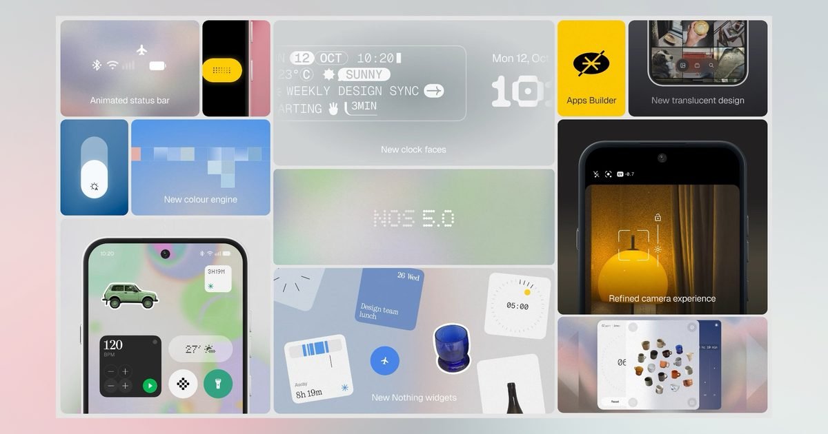 Nothing OS 5.0 wants you to stop switching apps and start living in your phone