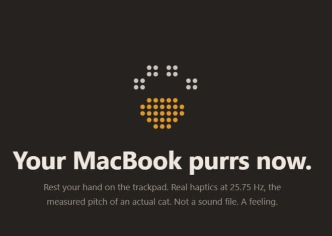 Your MacBook trackpad can now purr like a cat, and it’s surprisingly convincing