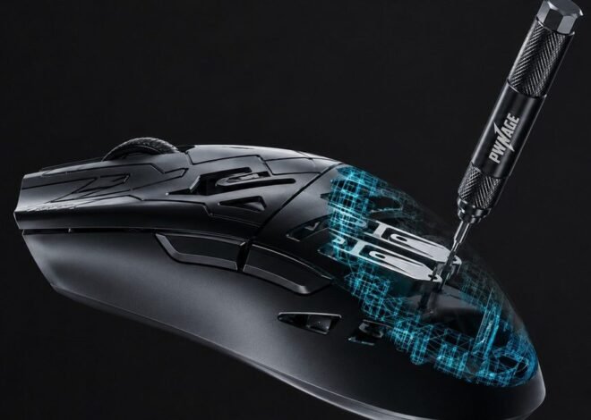 Pwnage’s new gaming mouse lets users adjust click force and travel with a screwdriver