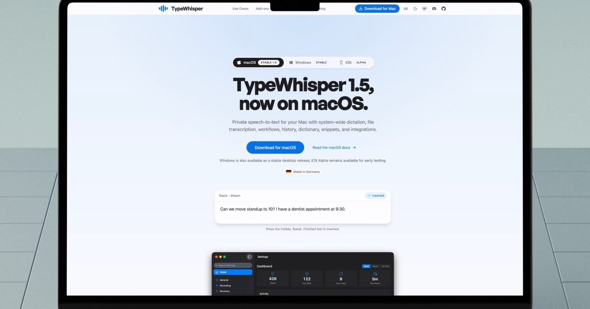 I found a better way to dictate on my Mac, and it doesn’t need the cloud