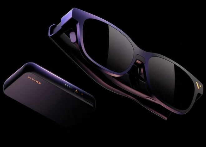 Viture’s lightest smart glasses yet still put a massive 146-inch screen in front of your eyes
