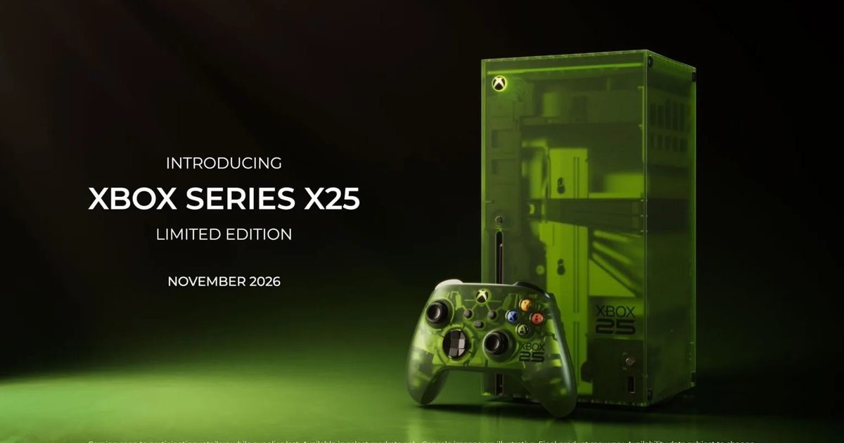 Xbox is celebrating 25 years by dressing your console in nostalgia