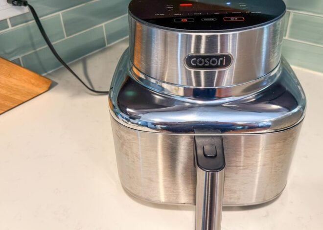 Cosori Iconic review: The best-looking air fryer your countertop deserves