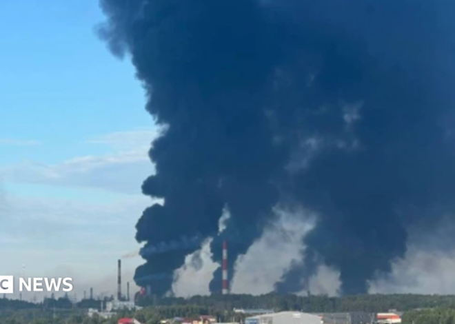 Ukraine hits two oil refineries deep in Russian territory