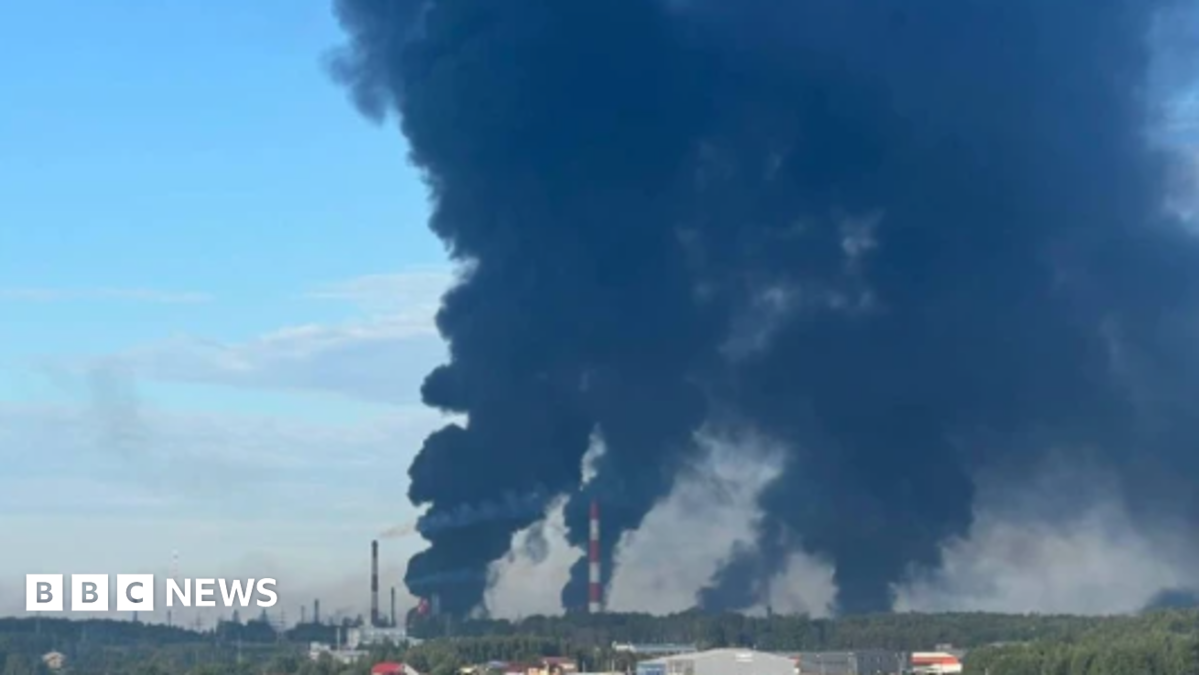 Ukraine hits two oil refineries deep in Russian territory