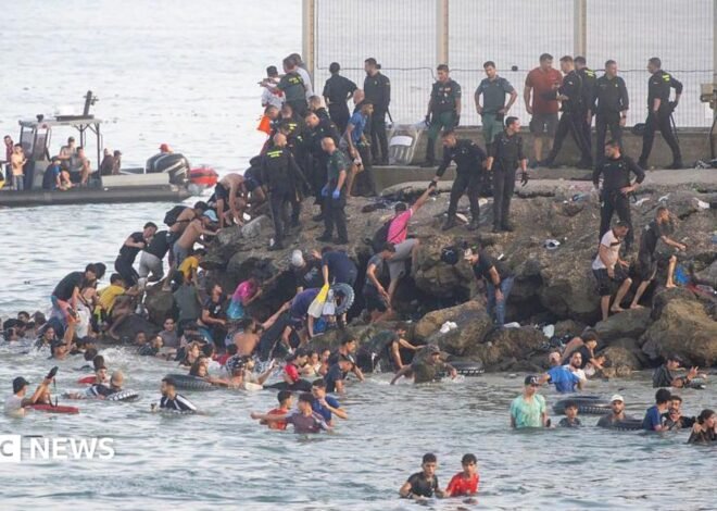 Ceuta: EU calls for stronger borders after migrant crossings into Spanish territory