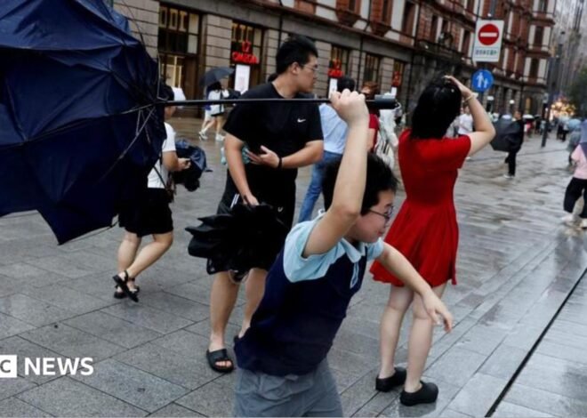 Typhoon Dolphin: China evacuates more than 1 million people as massive storm arrives