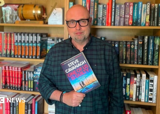 Steve Cavanagh: ‘I signed my first book in a police custody suite’