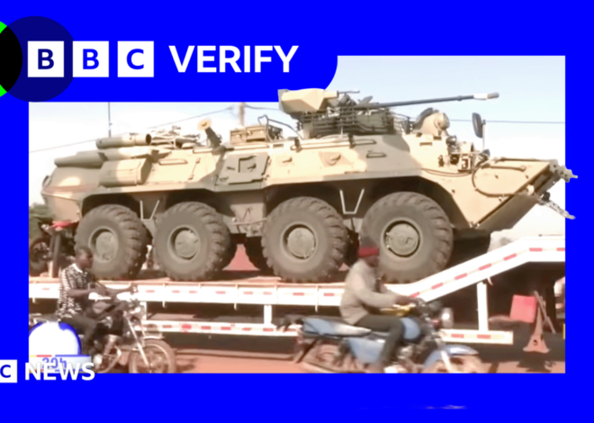 Russian ship defies sanctions to send military vehicles to Mali