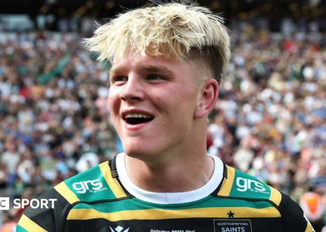 Henry Pollock: Northampton star set to demand £1m-a-year to stay with Saints