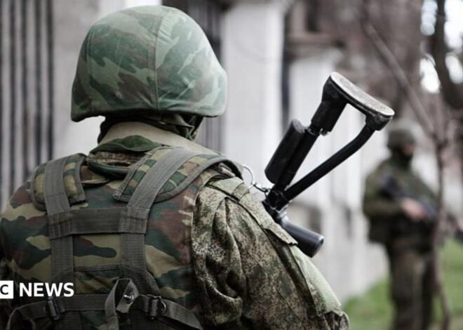 Soldier kills four in gun rampage in Russian-occupied Crimea