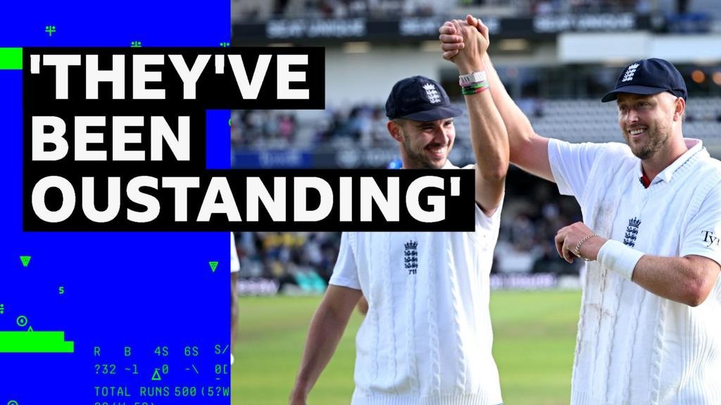 England's two-man show – Tongue and Robinson take five wickets each