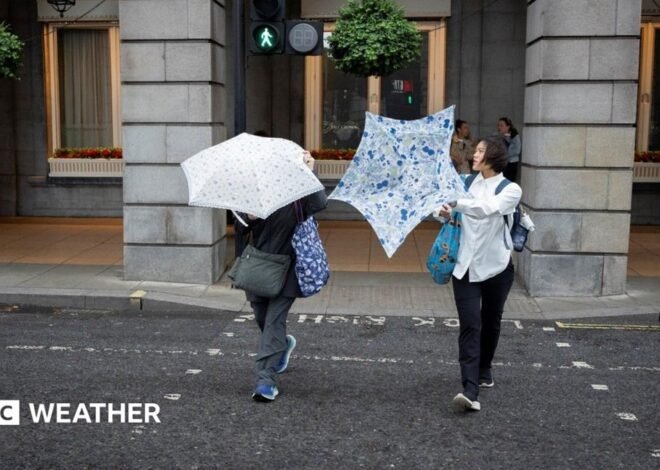 UK Weather: Turning cooler, wetter and windier this week
