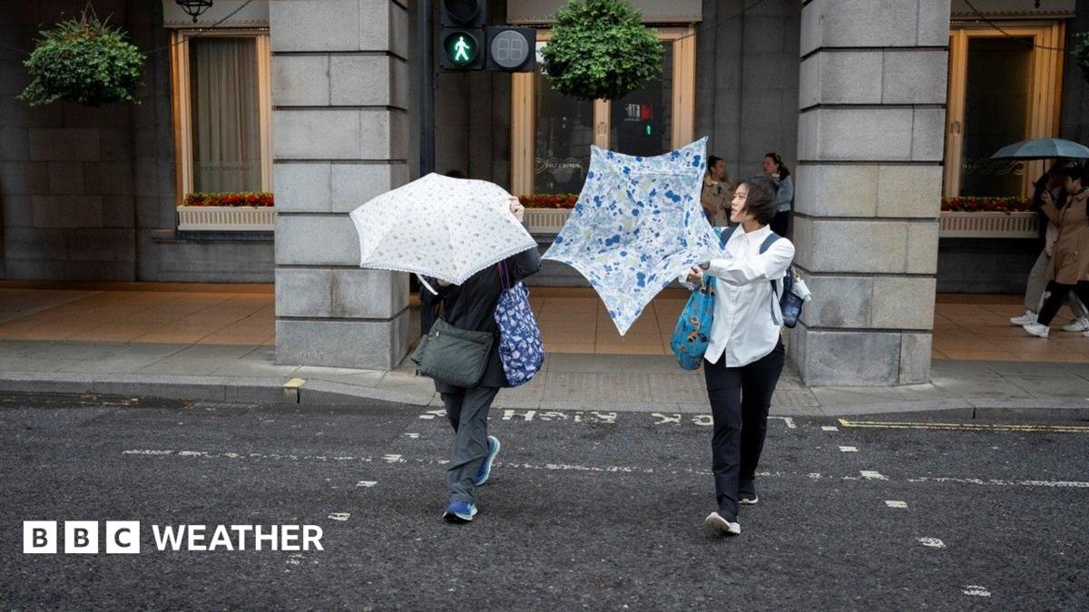UK Weather: Turning cooler, wetter and windier this week