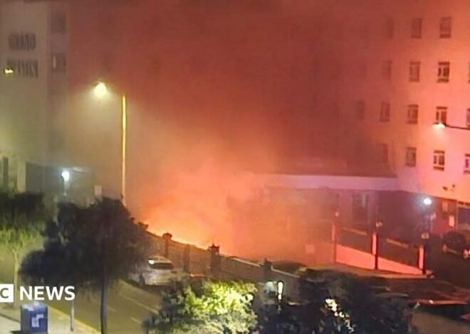 Fire Folkestone’s Grand Burstin Hotel treated as suspicious