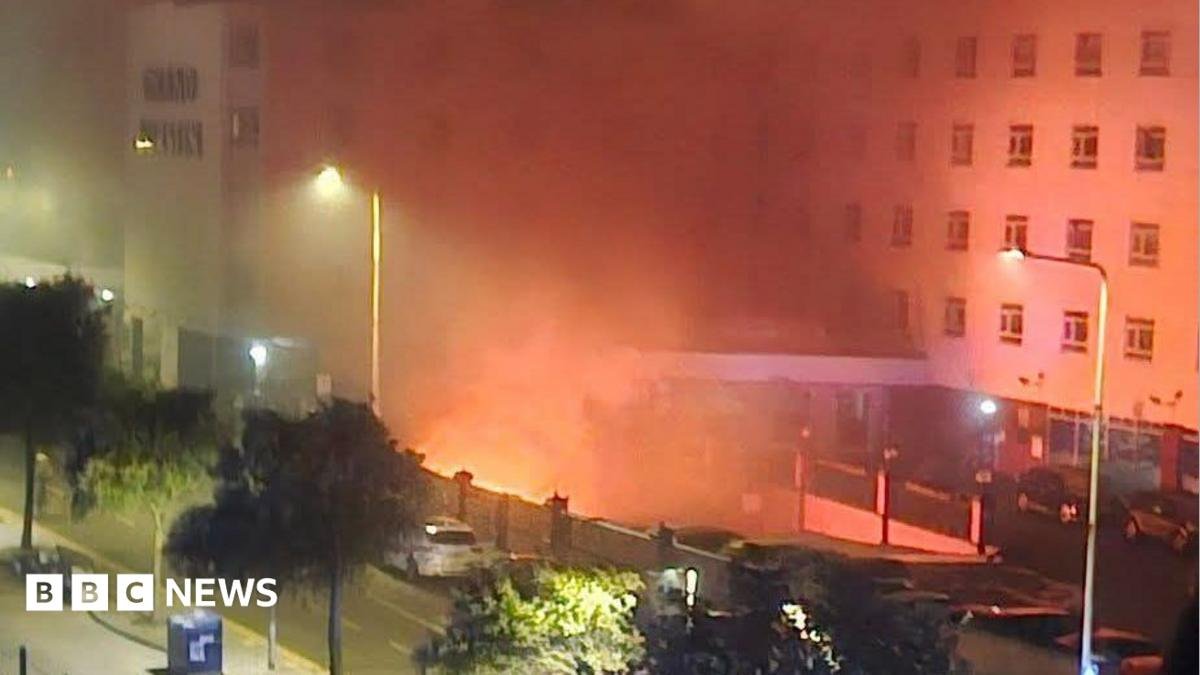 Fire Folkestone’s Grand Burstin Hotel treated as suspicious