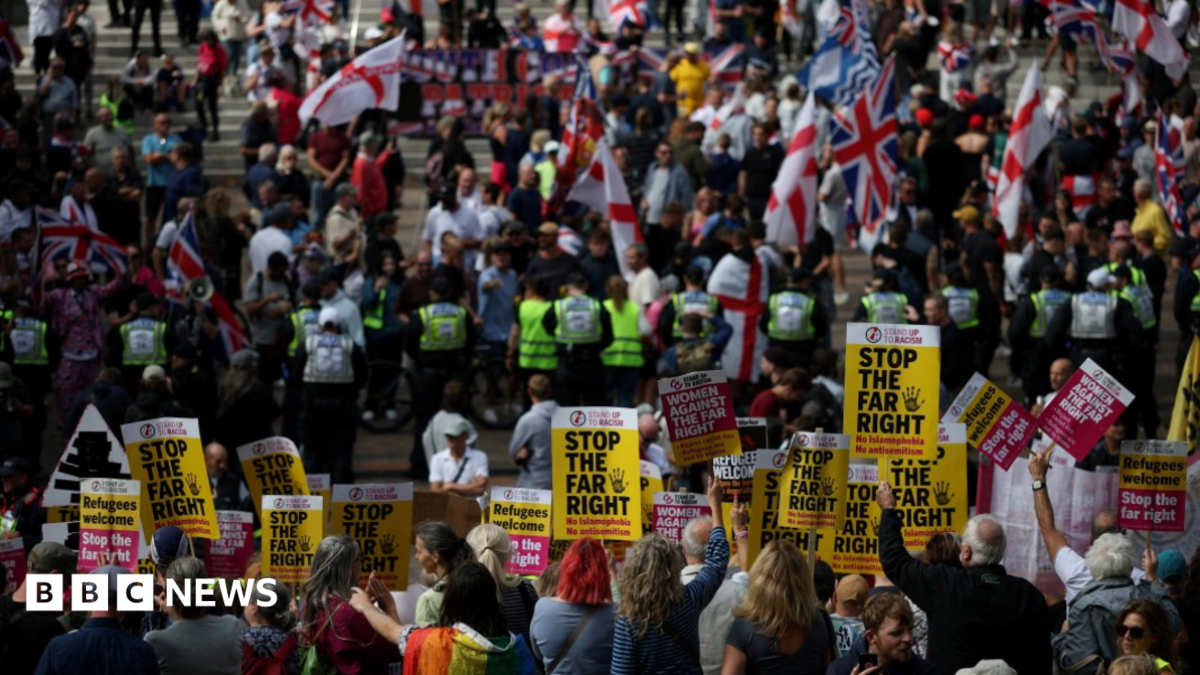 Man charged with concealing identity at Portsmouth protest