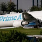Crashed Amazon cargo jet struck two vehicles, ended up 1,300 feet past runway, NTSB says