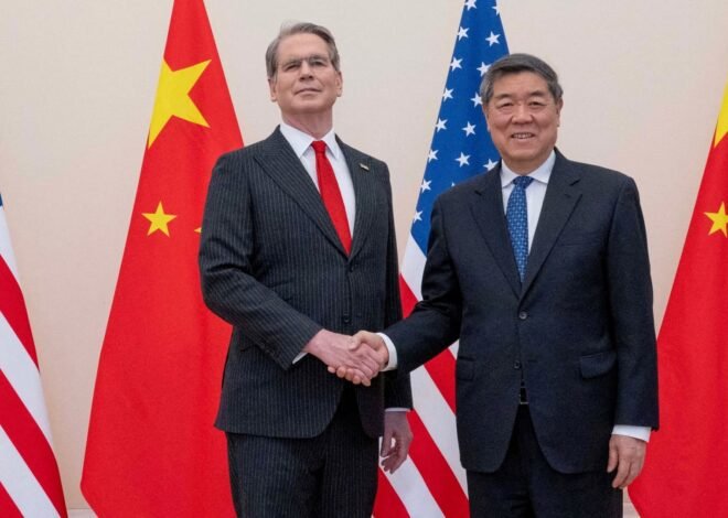 Bessent, He Lifeng meet before Trump-Xi summit