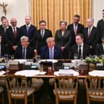 Trump touts AI self regulation, benefits of data centers in meeting with top tech leaders