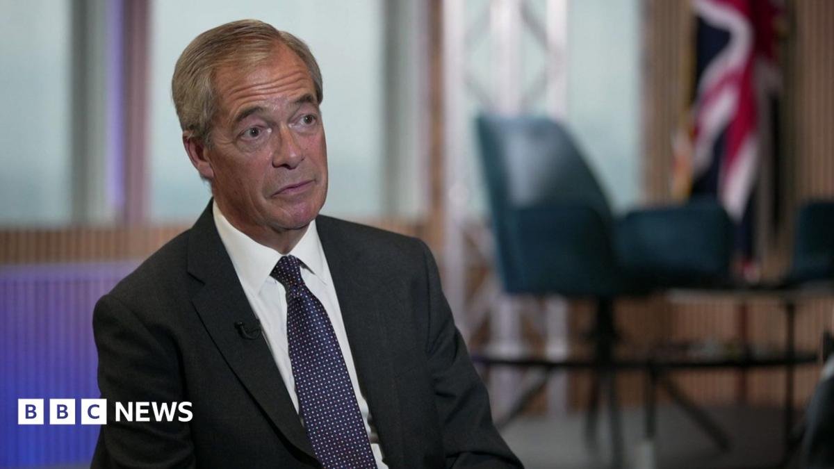 Nigel Farage says £72m donation are compliant ‘with the law today’