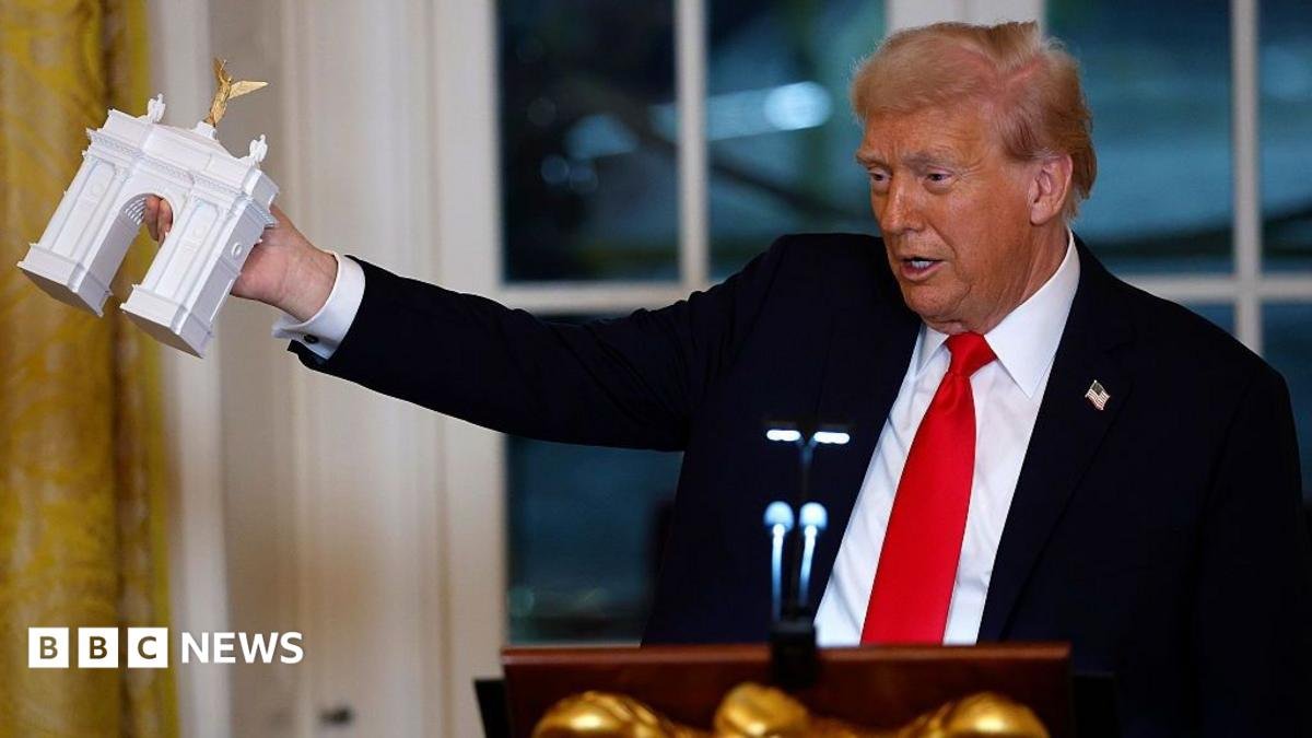 Trump’s plans for massive arch move ahead