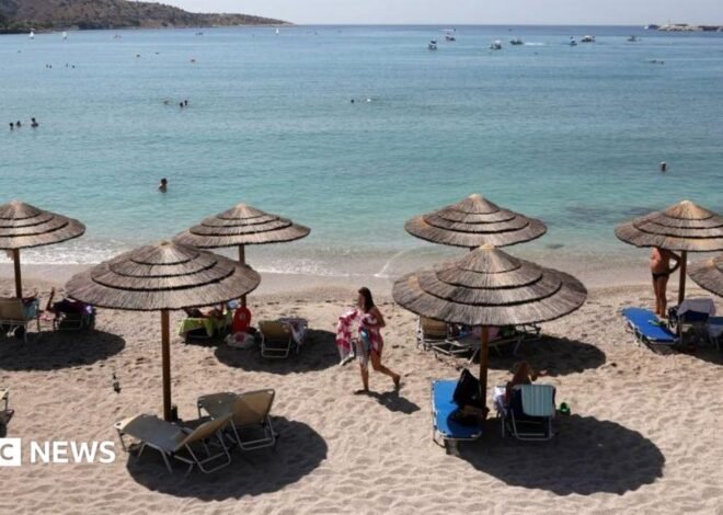 Vouliagmeni beach: Man, 82, dies after beach fight with 76-year-old over sunlounger in Greece