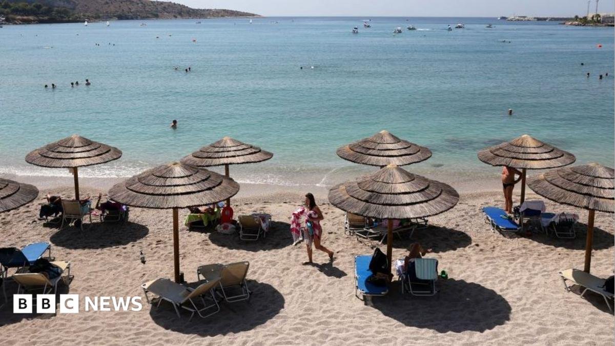 Vouliagmeni beach: Man, 82, dies after beach fight with 76-year-old over sunlounger in Greece