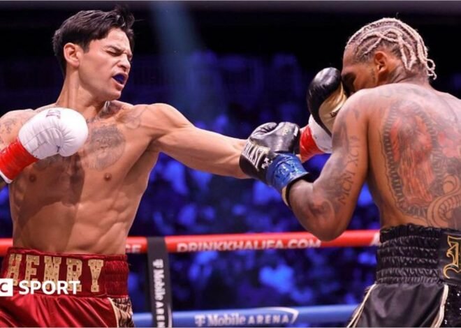 Garcia vs Benn: Conor Benn crushed by Ryan Garcia in two rounds of world title mismatch