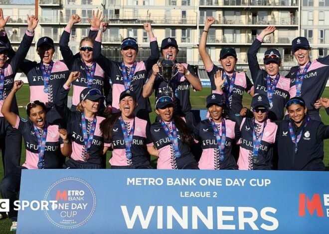 Saskia Horley hits century as Middlesex beat Glamorgan in One Day Cup final