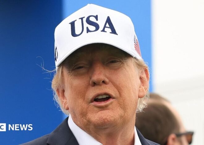 Trump says Northern Ireland joining Ireland only natural