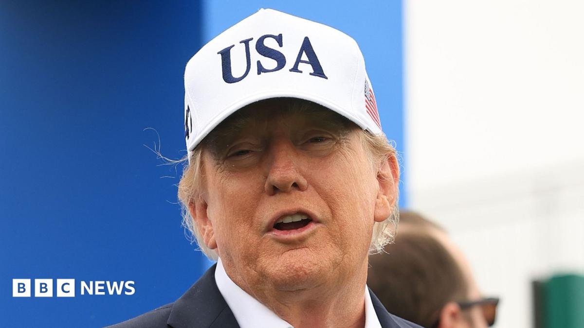 Trump says Northern Ireland joining Ireland only natural