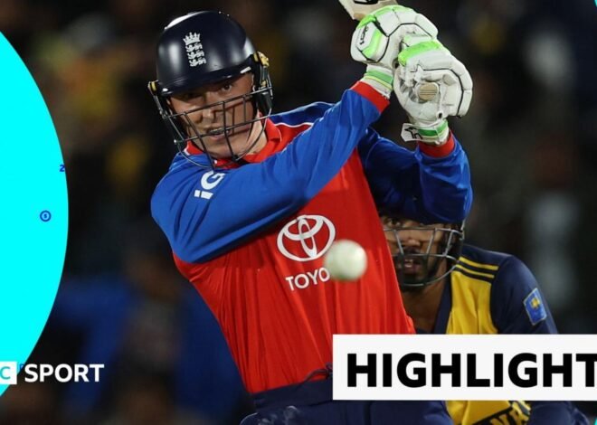 England beat Sri Lanka by six wickets to take T20 series win