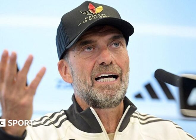 Jurgen Klopp: New Germany coach wants to ‘reclaim’ flag amid elections