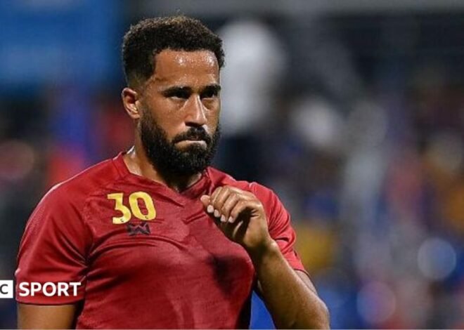 Andros Townsend run over by pitch roller in Thailand