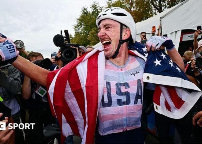 UCI Road World Championships: Brandon McNulty becomes first American winner in 33 years