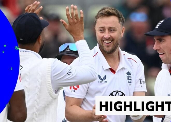 England v Pakistan Third Test, day two Edgbaston – highlights