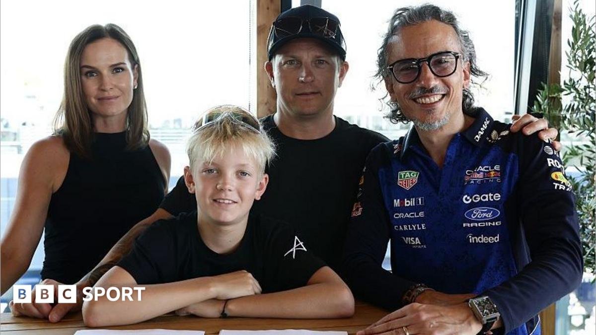 Red Bull: Kimi Raikkonen’s son Robin, 11, to join driver development programme