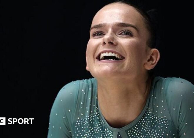 Alice Kinsella: British gymnast continues historic comeback at international level